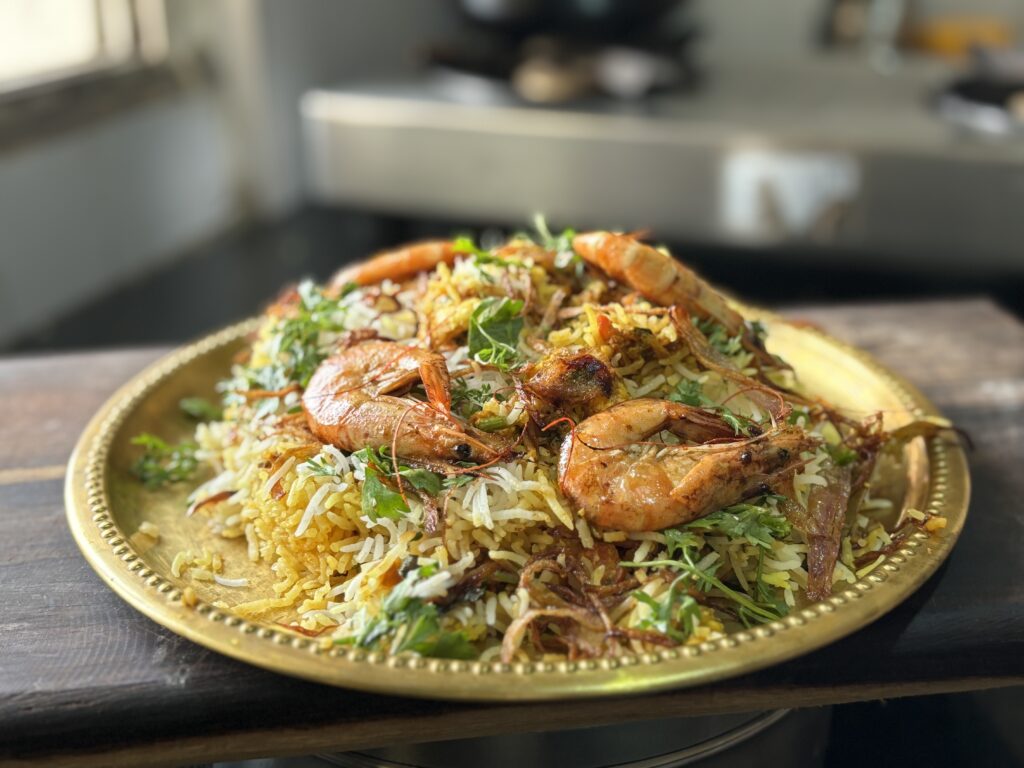 Shrimp Biryani