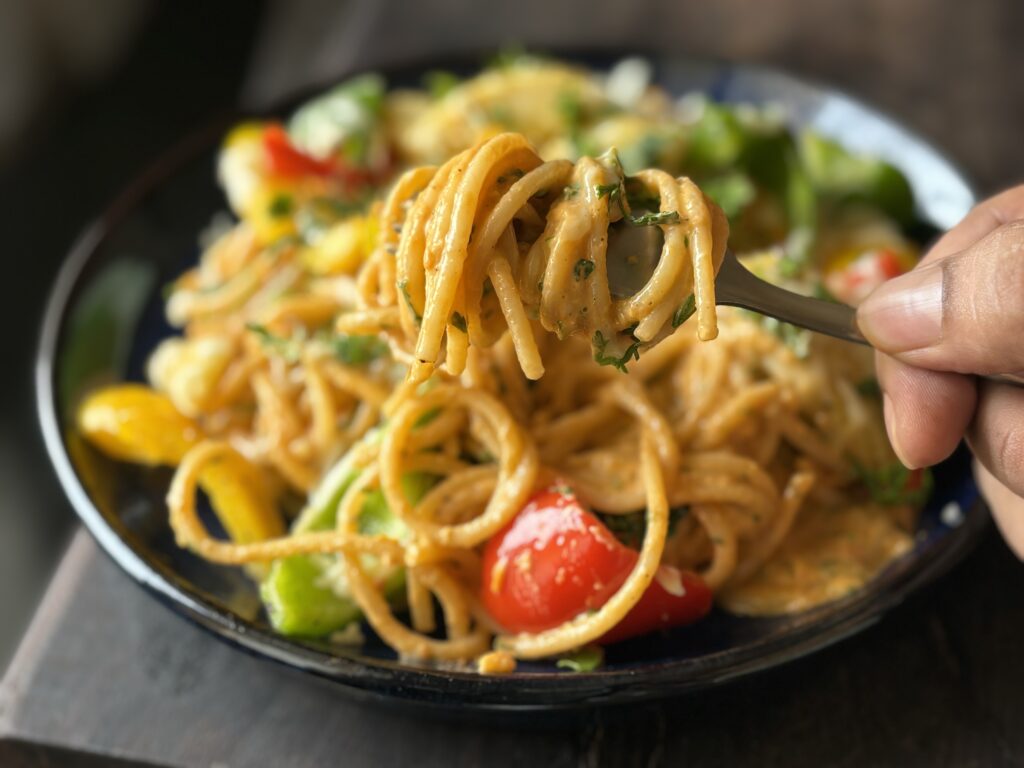 Pink pasta by @chefrbs