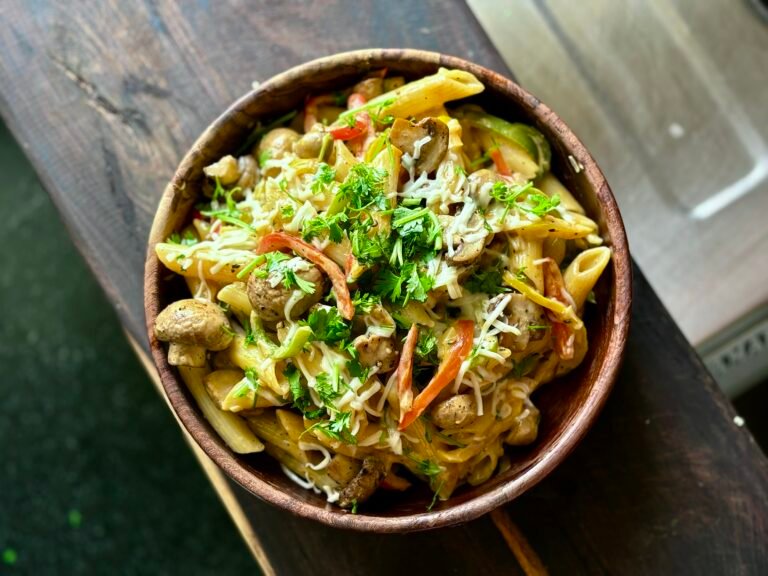 veg pasta by @chefrbs