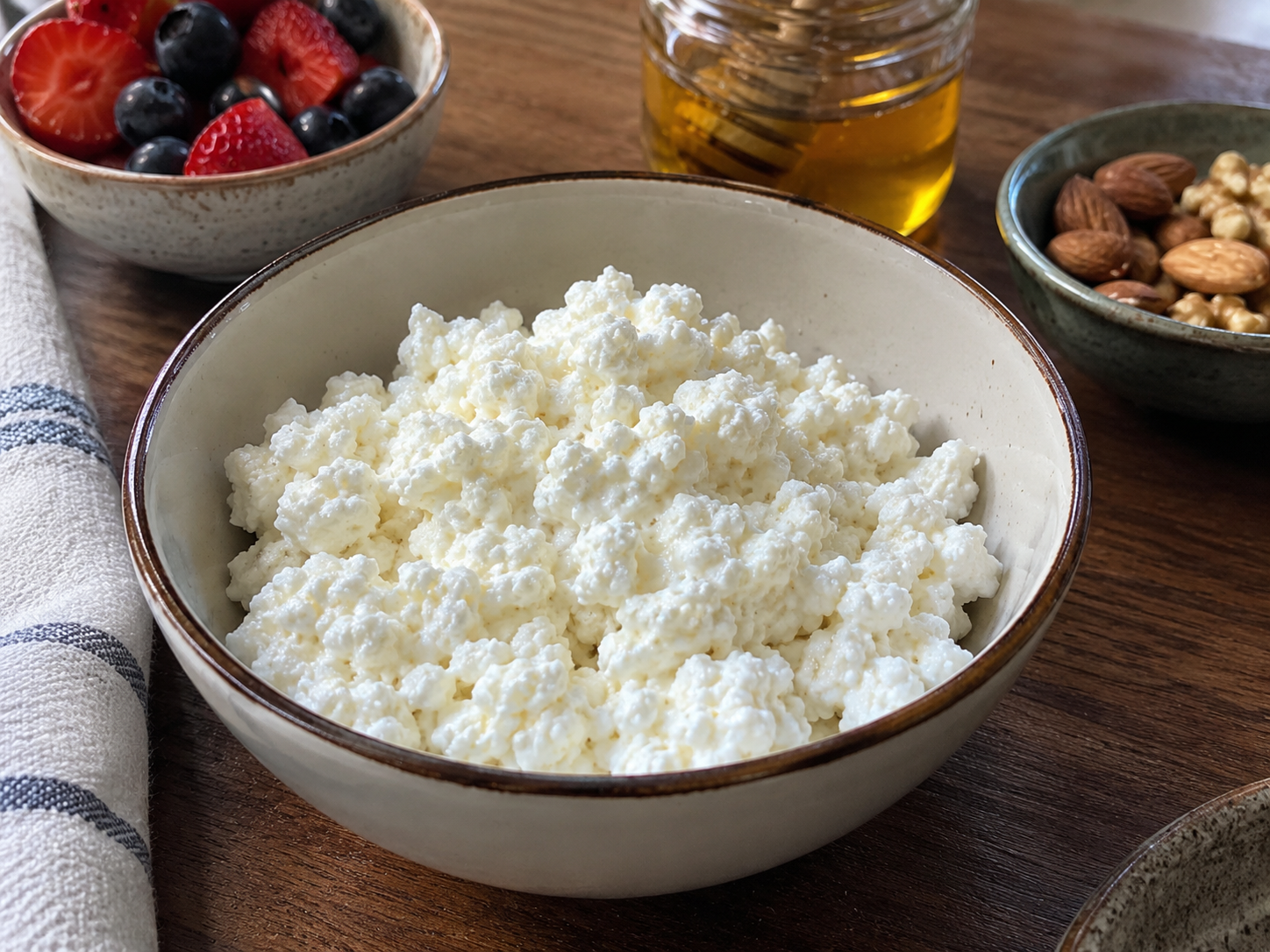 Cottage cheese bowl highlighting the cottage cheese trend 2026