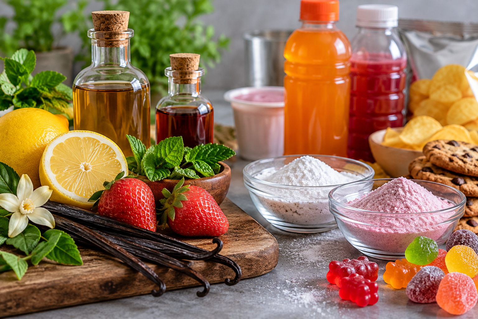 natural flavors vs artificial flavors in food ingredients